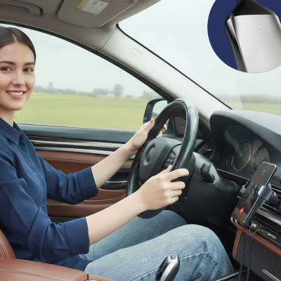 Mains libres Bluetooth voiture Le kit p5.0