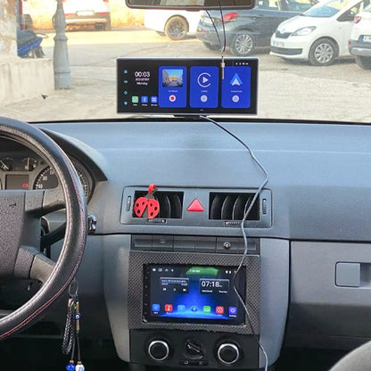 Option lecture musique Caméra pour la voiture Carplay sans fil 