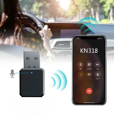 Option mains libres Bluetooth voiture Recepteur sans fils auto
