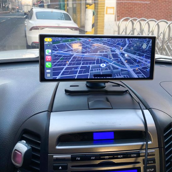 Option plan carte Caméra pour la voiture Carplay sans fil 