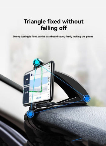 ouverture angle du support telephone voiture pour tableau de bord