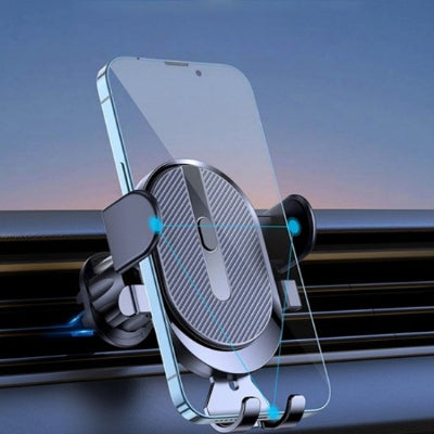 Indication points d'appui support téléphone voiture clip crochet 