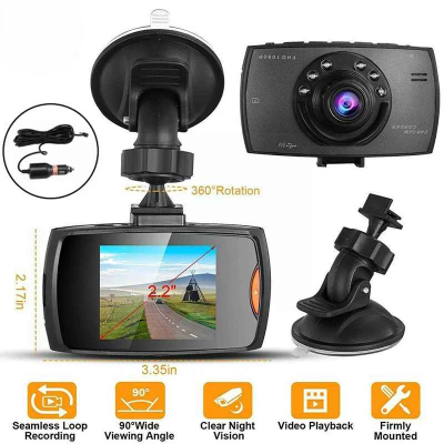 Présentation Dashcam voiture HD G30 vision nocturne