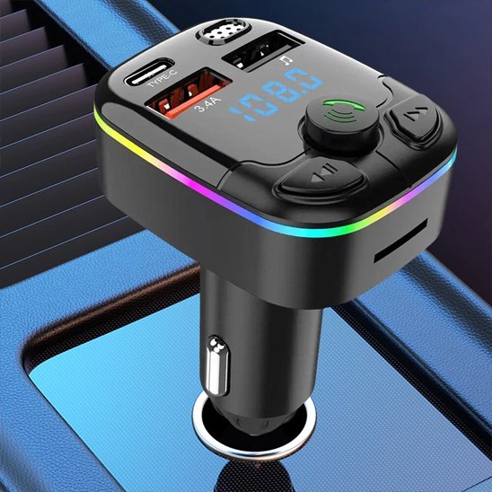 Présentation installation Transmetteur FM Bluetooth Lecteur MP3