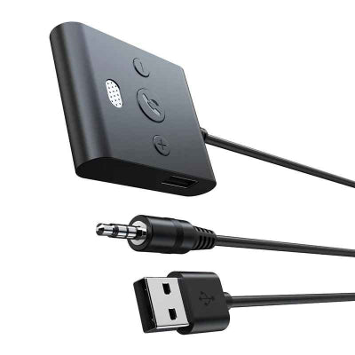 Présentation ovale Adaptateur Bluetooth voiture Multifonction BT5.4