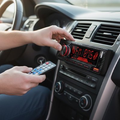 Réglage des options de l'autoradio bluetooth Syntoniseur radio