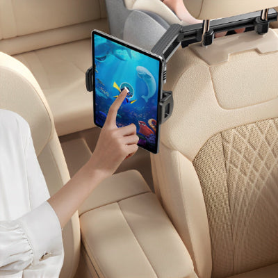 support pour tablette voiture Floding orienté côté passager avant