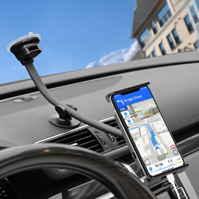 support pour tablette voiture Pare brise avec mobile
