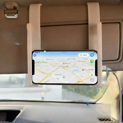 support pour tablette voiture Pare-soleil avec téléphone