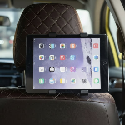 support pour tablette voiture Universel Pratique avec appareil installé