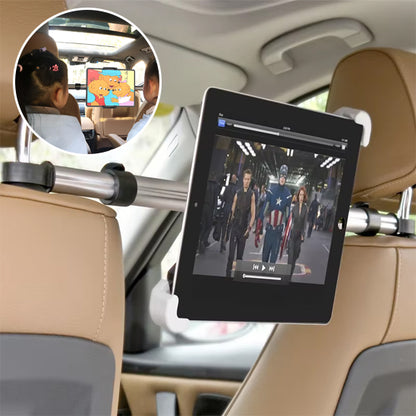 support tablette grand large pour voiture avec film avengers et haut les deux petites filles