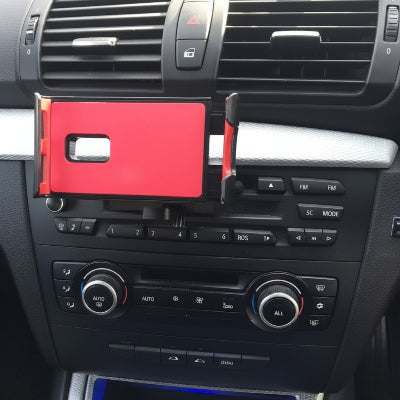 support tablette pour voiture Fente CD Rouge installé
