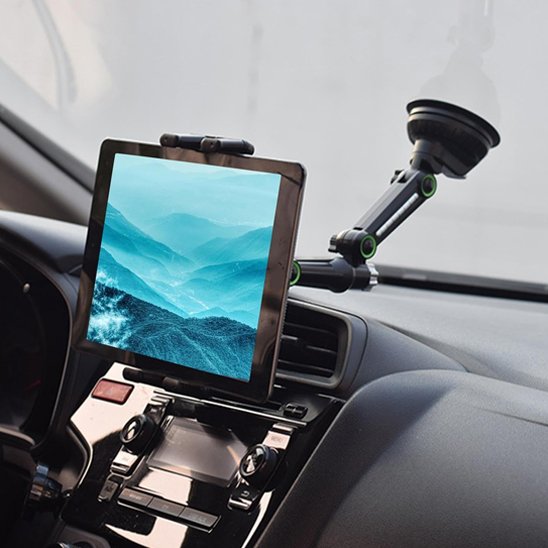 Support tablette voiture High stretch sur pare brise avec appareil