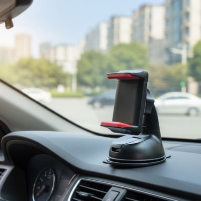 Support téléphone magnétique voiture Flexible sur tableau de bord 