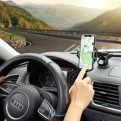 support telephone voiture ajustable avec portable