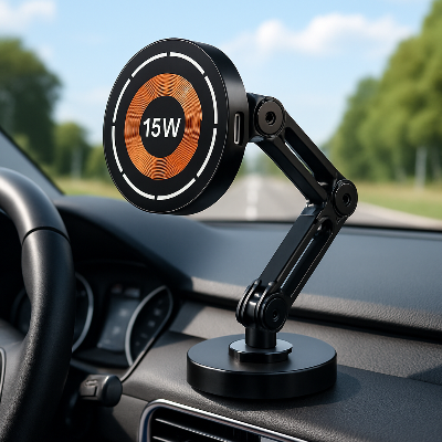 support telephone voiture maguegnetique sur tableau de bord