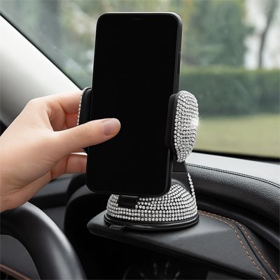 Support téléphone voiture position horizontale
