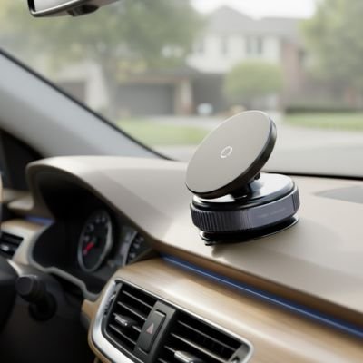 Support téléphone voiture Ultra Stable fixé sur tableau de bord