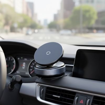 Support téléphone voiture Ultra Stable installé