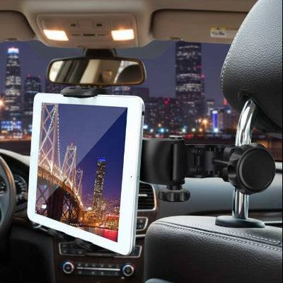 Support voiture tablette Sécuritaire Antidérapant installé avec appareil