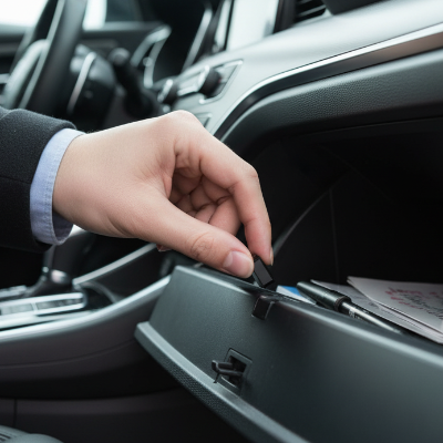 traceur gps pour voiture Ultra-Compact dans la boite à gants