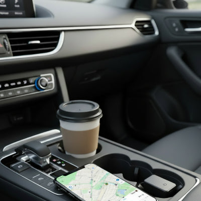 traceur gps pour voiture Ultra-Compact sur console centrale voiture