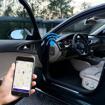 Traceur gps voiture 07 mini côté conducteur