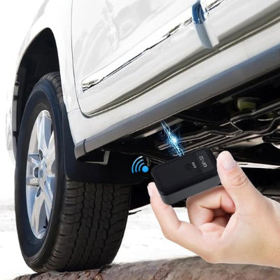 Traceur gps voiture GF22 installé sous chassie