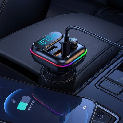 Transmetteur fm bluetooth MP3 allume cigare