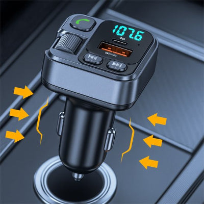 Transmetteur fm bluetooth V5.3 à installer