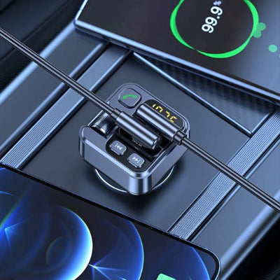 Transmetteur fm bluetooth V5.3 option recharge