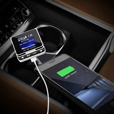 transmetteur fm Écran 1.44 pouces charge téléphone