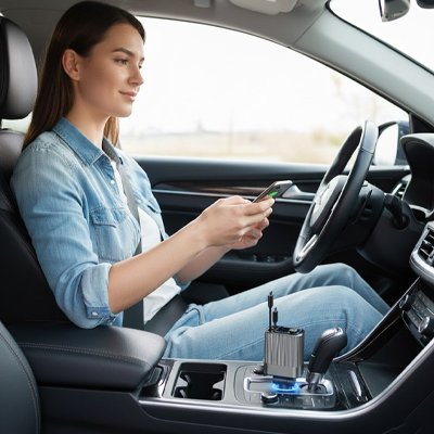 Utilisation conductrice Transmetteur fm bluetooth Multifonction 